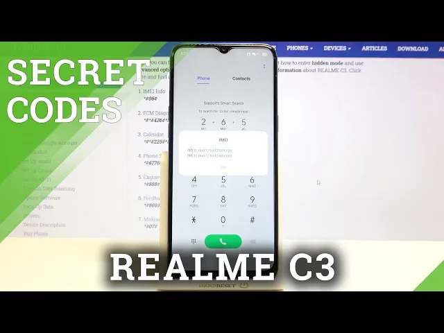 Video thumbnail for Secret Codes REALME C3