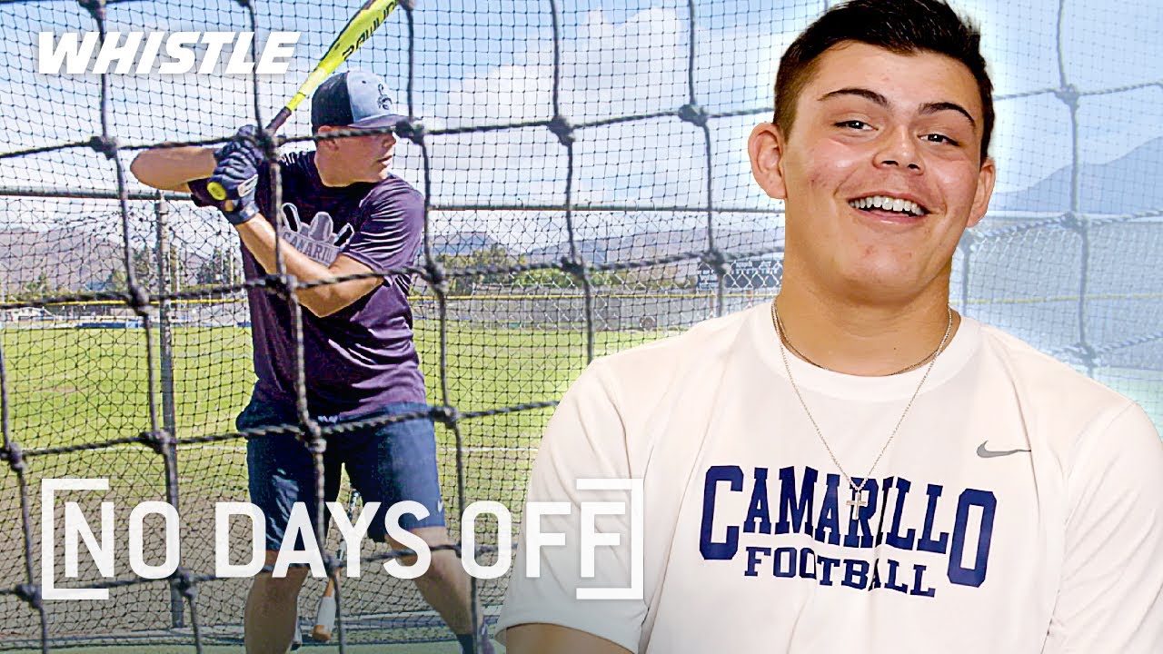 Video thumbnail for 16-Year-Old BEAST Dominates Baseball Football & Basketball!
