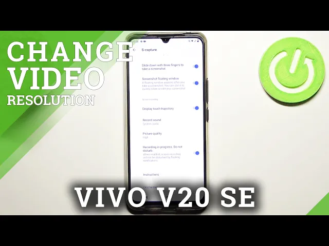 Video thumbnail for How to Change Video Quality on Screen Recorder on VIVO V20 SE –  Screen Recording Settings
