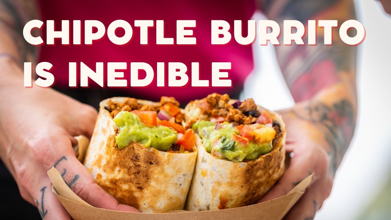 Video thumbnail for Chipotle reviews: Chipotle burritos don't look and feel like burritos anymore