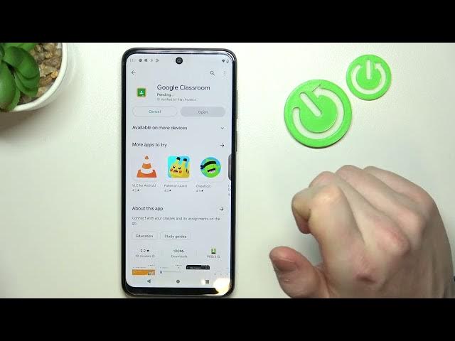 Video thumbnail for How to Install & Join Google Classroom on Motorola Moto G53 / Set Up Google Classroom