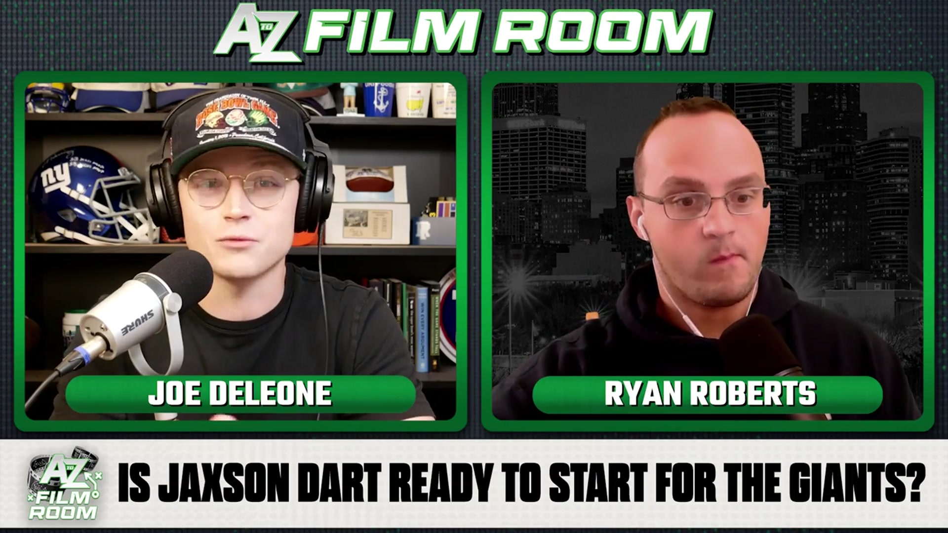 'Video thumbnail for a to z sports film room: jaxson dart film breakdown: should the giants start him over russell wilson? nfl analysis'