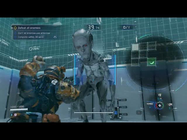 Video thumbnail for Pragmata - 3. The Shelter: Training Simulation: "Unshieldable" Defeat Executor In 45 Seconds