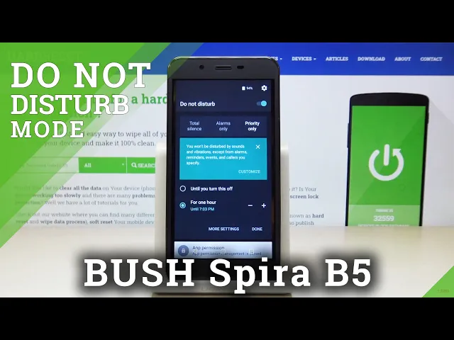 Video thumbnail for How to activate Do Not Disturb Mode in BUSH Spira B5 – Silent Mode