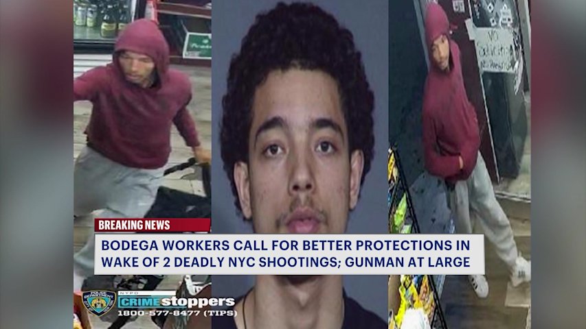Video thumbnail for Two men identified in separate deadly shootings as police continue search for suspect