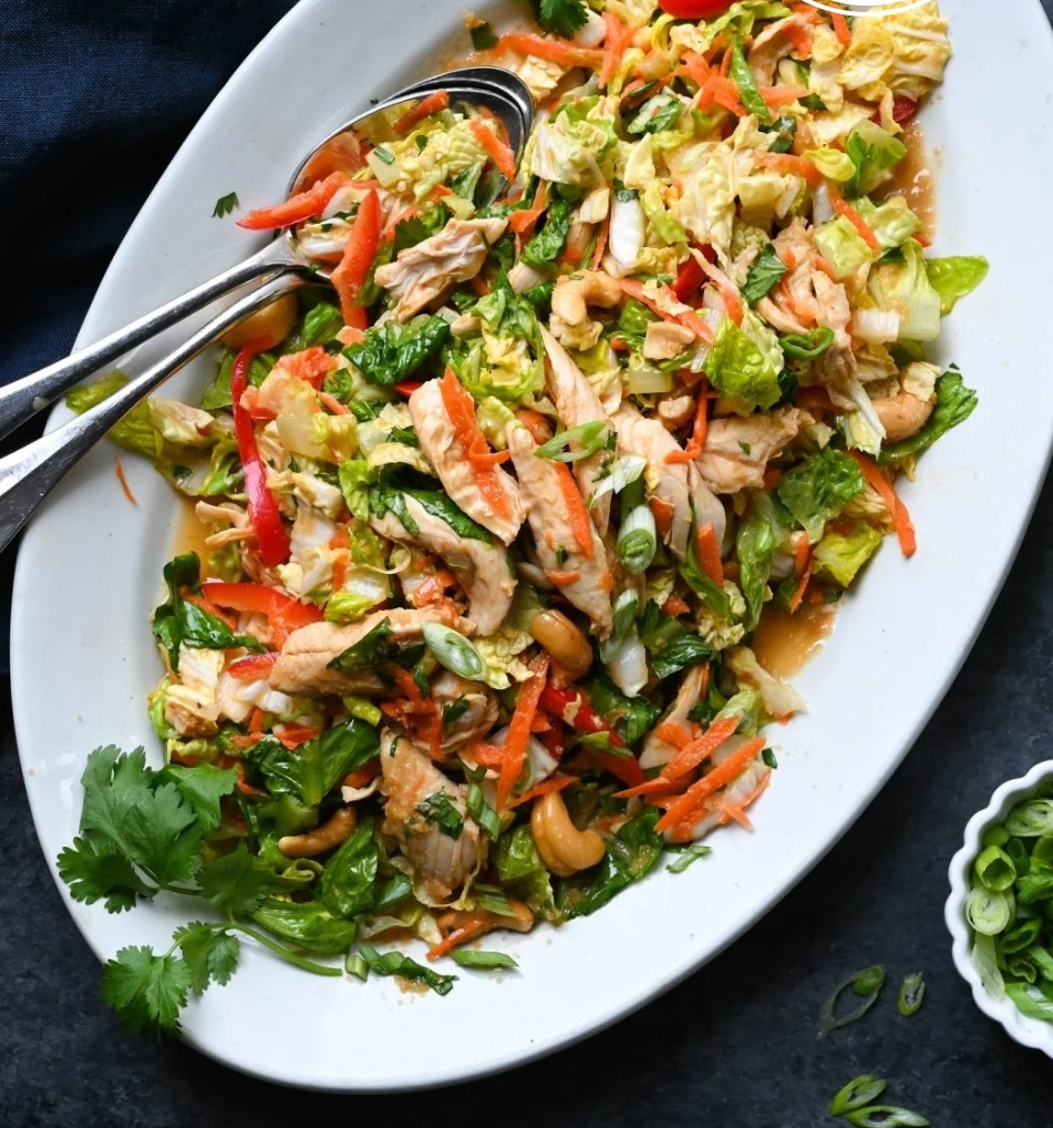 'Video thumbnail for Chinese Chicken Salad Recipe '