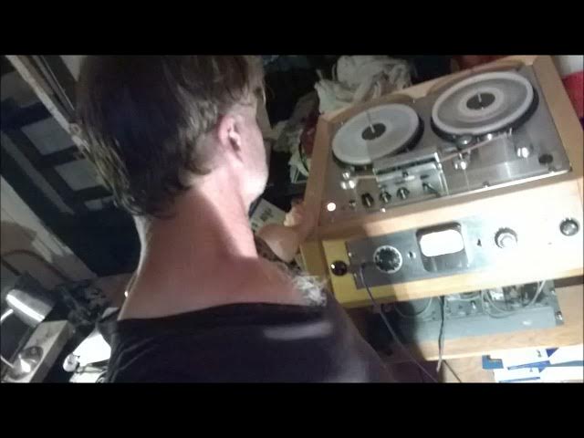 Video thumbnail for ремонт оригинальный магнетофон Ampex 300, персональный из коллекции Понятова