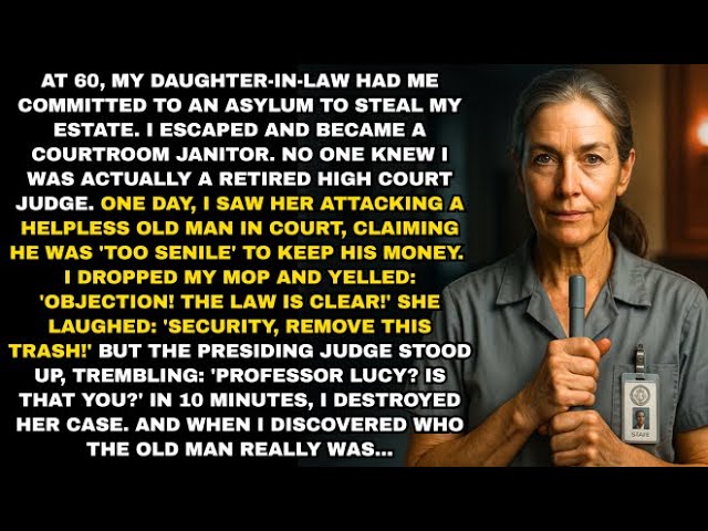 Video thumbnail for My DIL LAUGHED When A JANITOR Defended Him. But GASPED When She Revealed She Was The Judge’s Boss