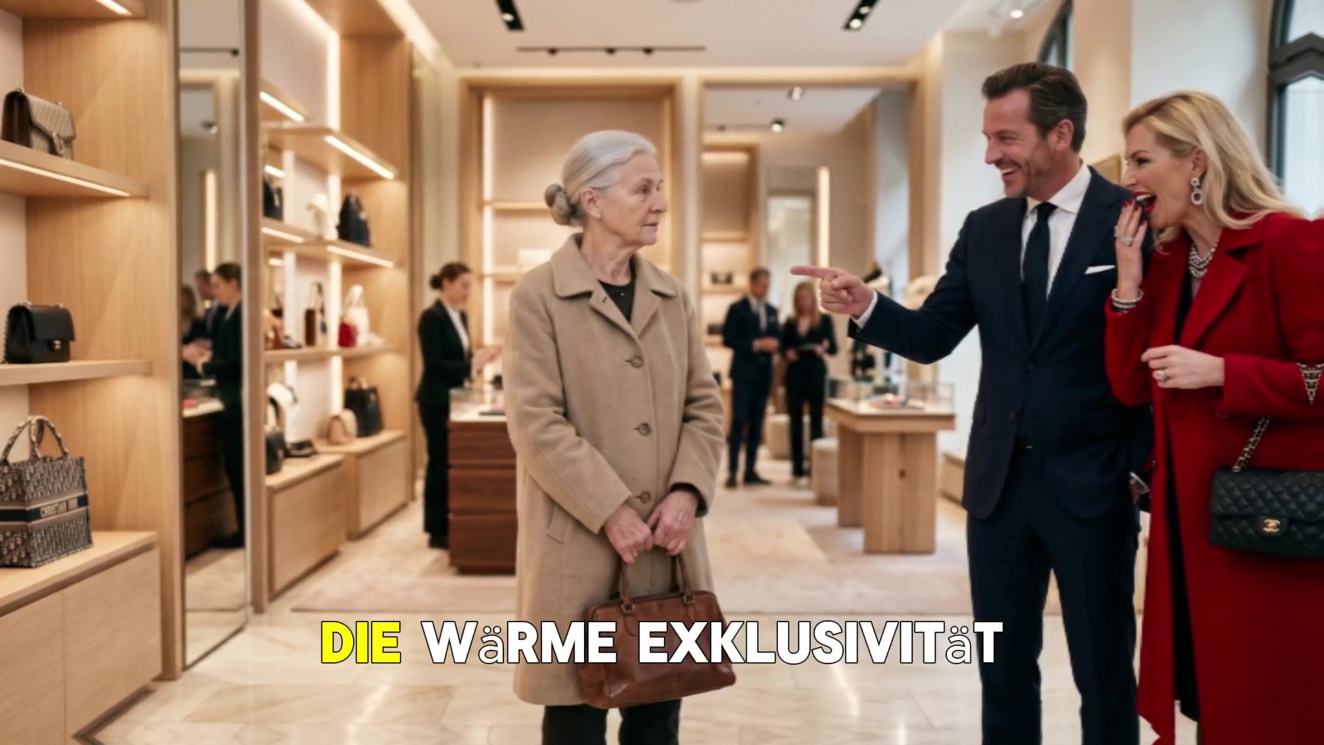 Video thumbnail for SIE WURDE IM LUXUSLADEN GEDÜTIGT – SEKUNDEN SPÄTER ENTHÜLLTE SIE, DASS IHR DER LADEN GEHÖRT 😳🔥