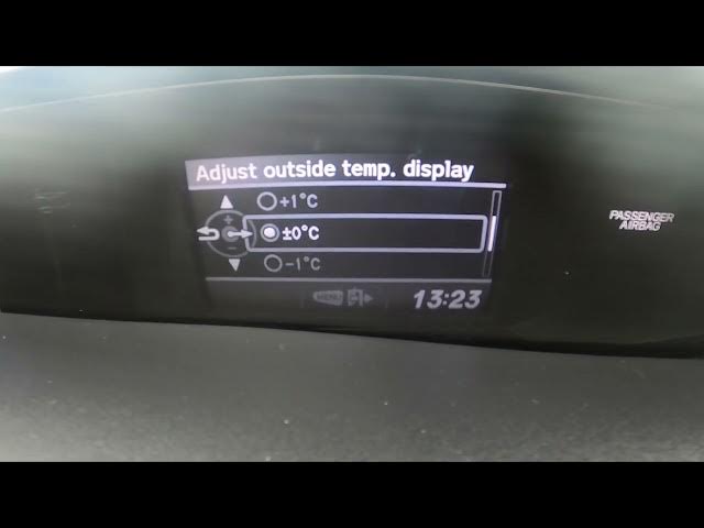Video thumbnail for How to Adjust Outside Temperature Display in Honda Civic IX ( 2012 - 2017)