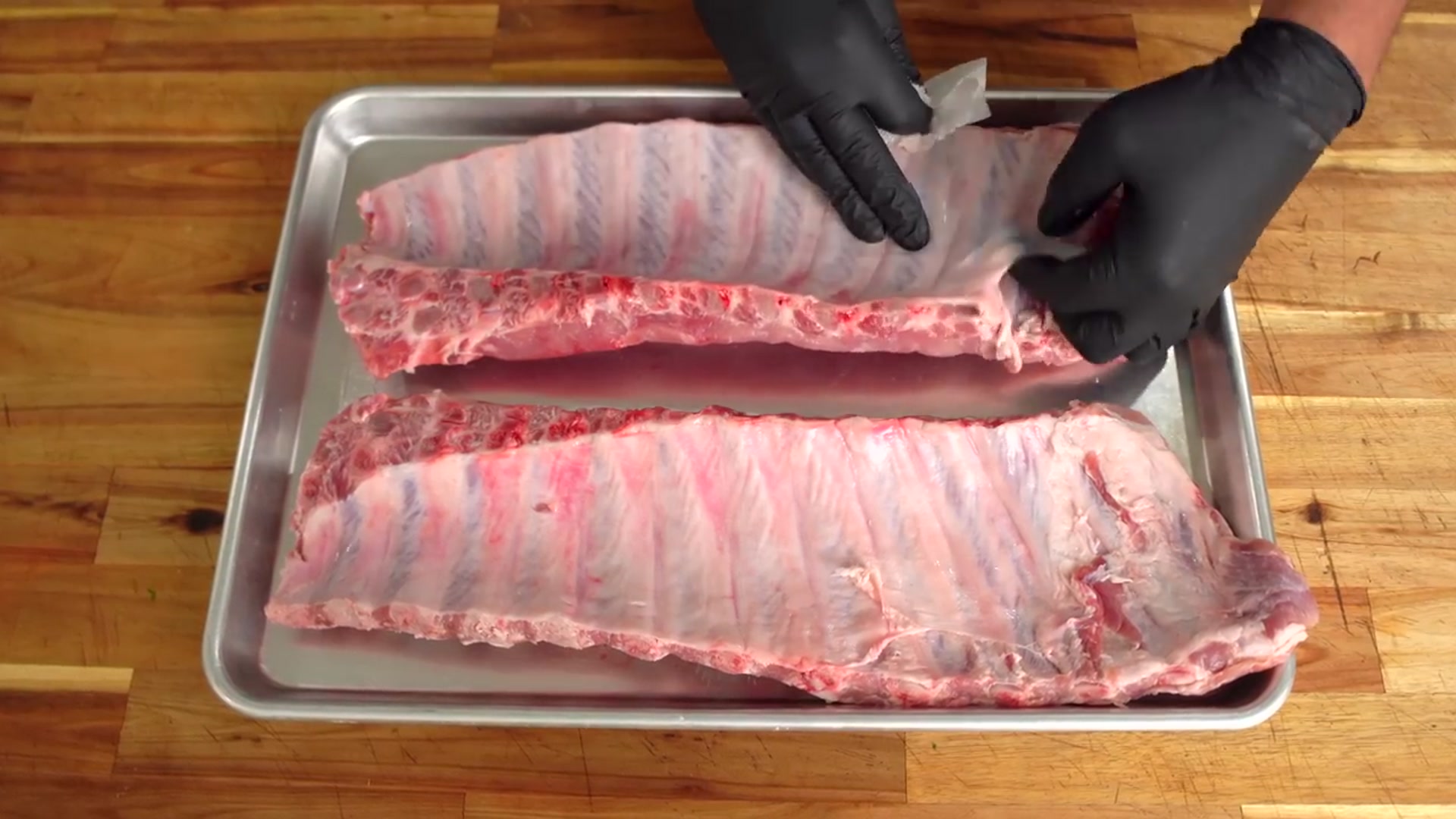 Video thumbnail for Fall Off The Bone Oven Ribs   With 5 Minute BBQ Sauce(720P HD)
