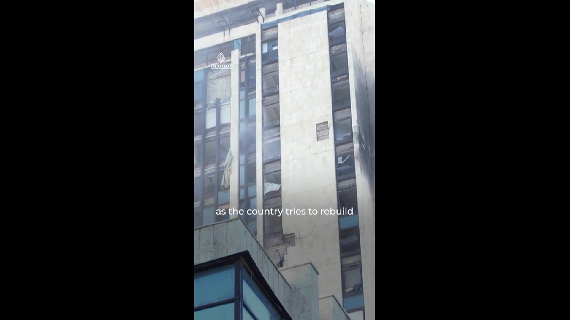 Video thumbnail for SDF fighters withdraw from Syrian city of Aleppo after days of fighting