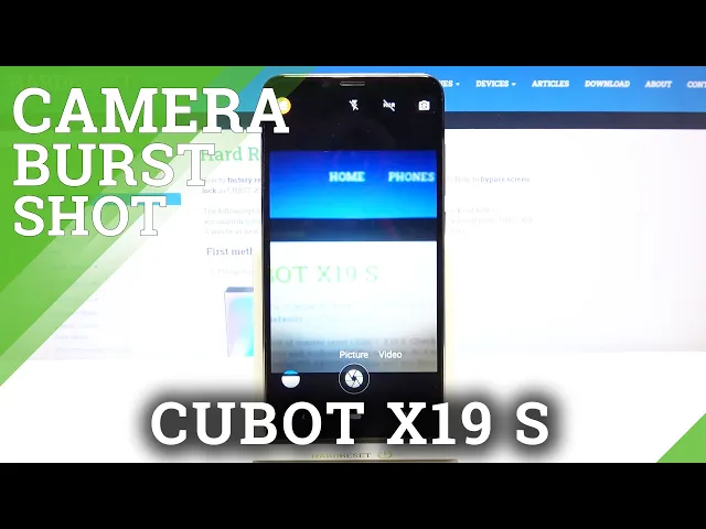 Video thumbnail for How to Take Burst Shot - Camera Customizations on CUBOT X19 S