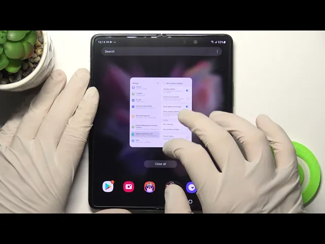 Video thumbnail for How to Turn On Slow Charging in Samsung Galaxy Z Fold 3 5G? Switch On Slow Charging