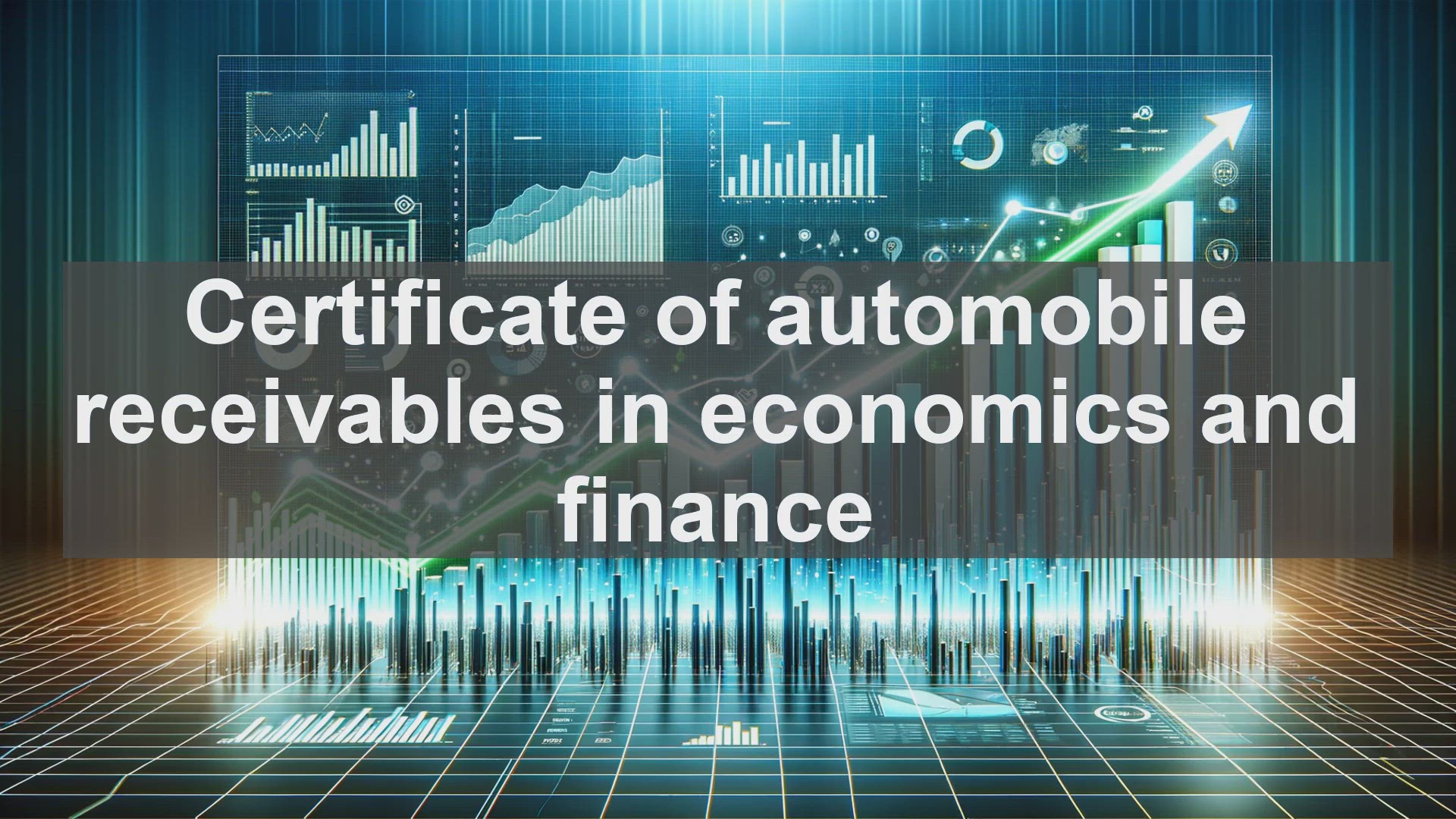 'Video thumbnail for Certificate of automobile receivables in economics and finance'