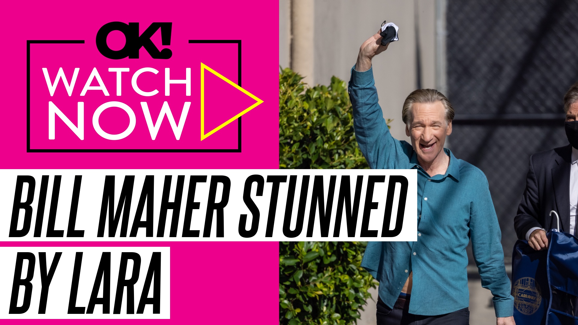 Video thumbnail for Bill Maher Shocked as Lara Trump Defends Donald Trump Calling Reporter 'Piggy': 'I Saw It on Tape!'