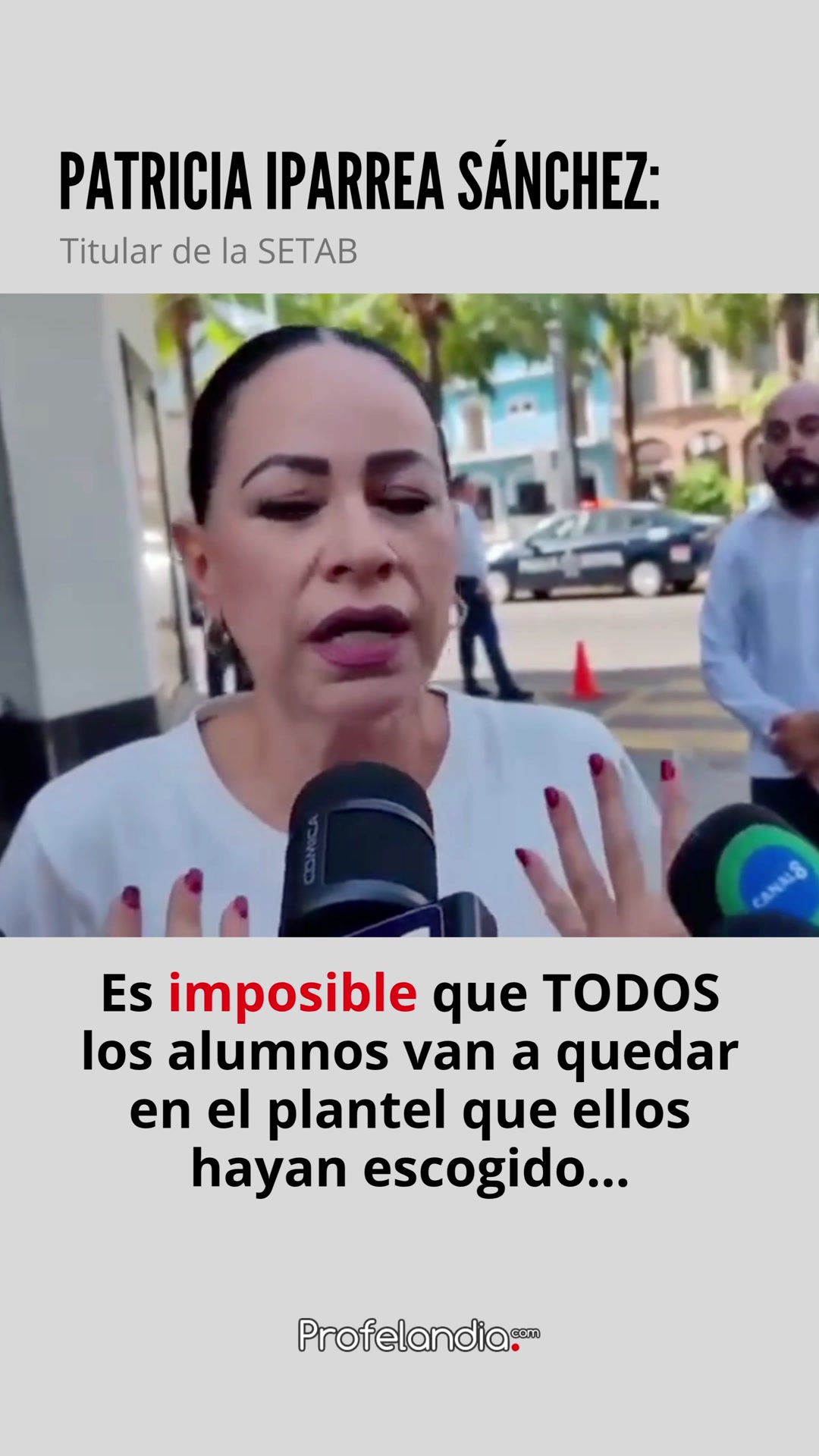 Video thumbnail for "Imposible que todos queden en el plantel que escogieron": SETAB