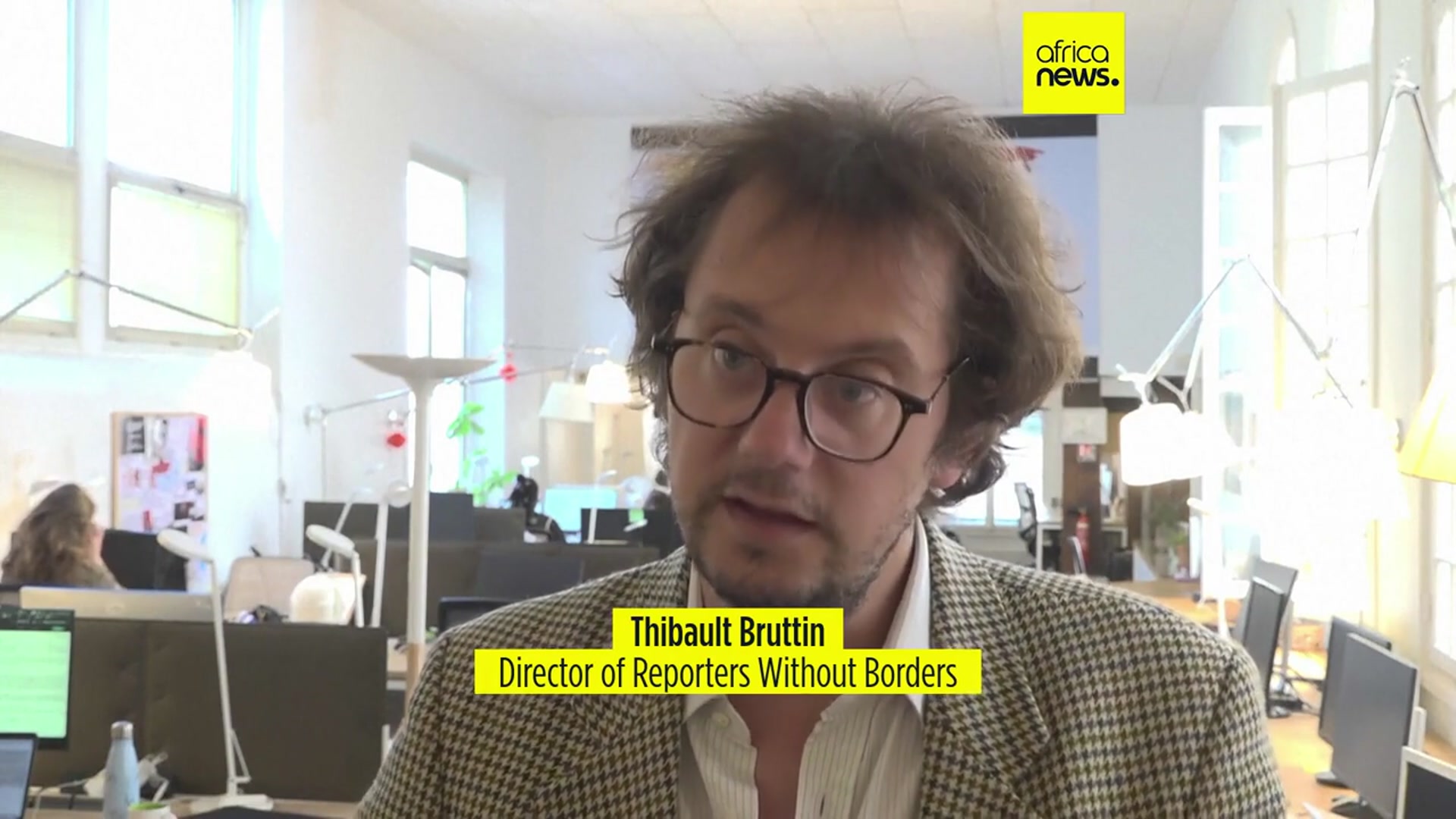 'Video thumbnail for Reporters without Borders condemns latest killing of journalists in Gaza'