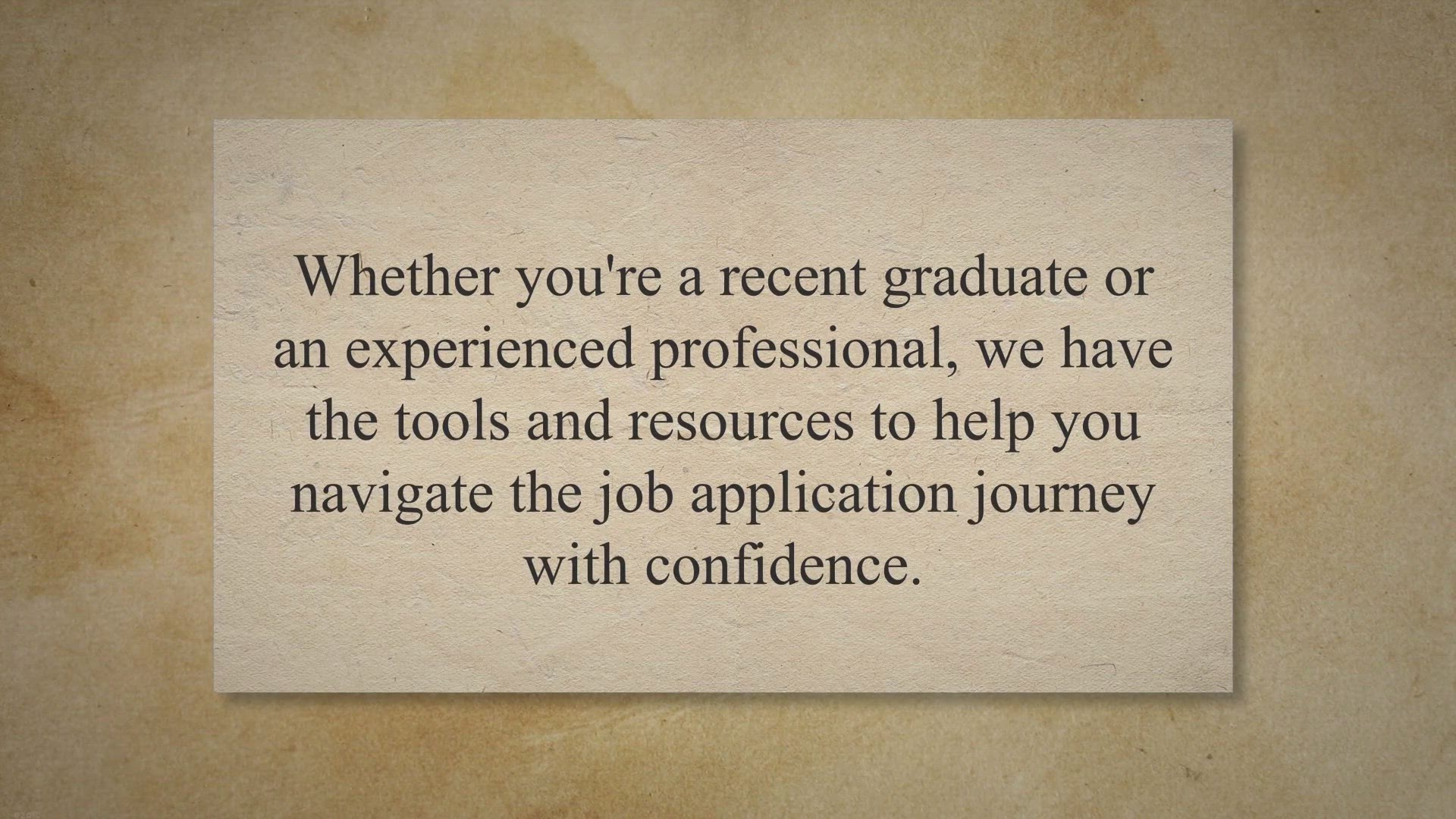 Video thumbnail for Job Hunting Made Easy: Your Stress-Free Guide to Landing Your Dream Job