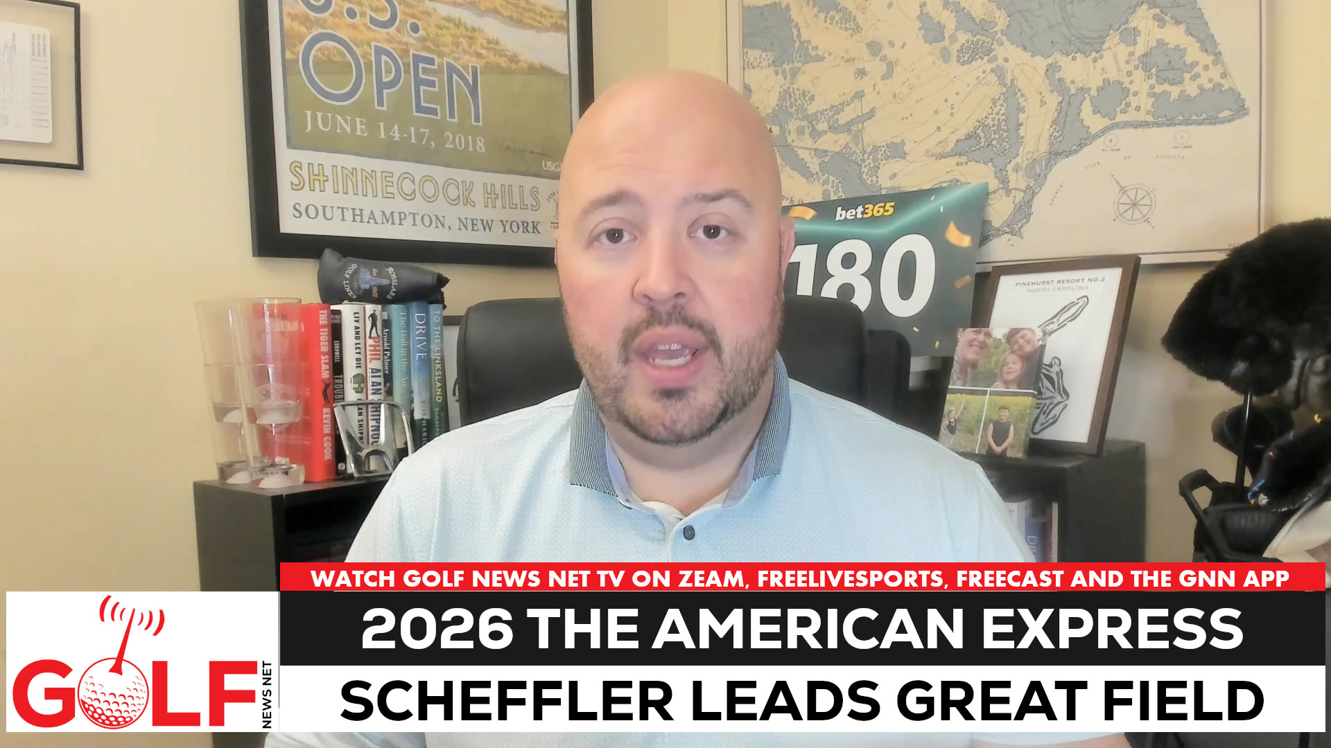 Video thumbnail for Scottie Scheffler headlines the 2026 American Express