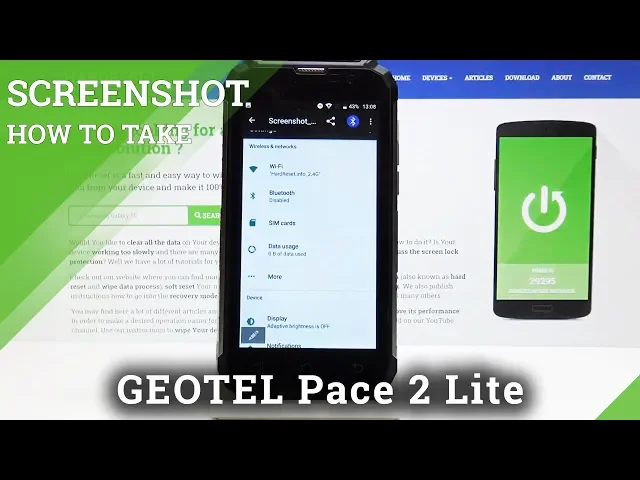 Video thumbnail for How to Capture Screen in Geotel G1 Pace 2 Lite – Grab Screen / Screenshot