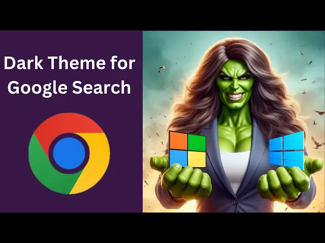 'Video thumbnail for How to Enable Dark Theme for Google Search in Windows 11 or 10 | GearUpWindows Tutorial'