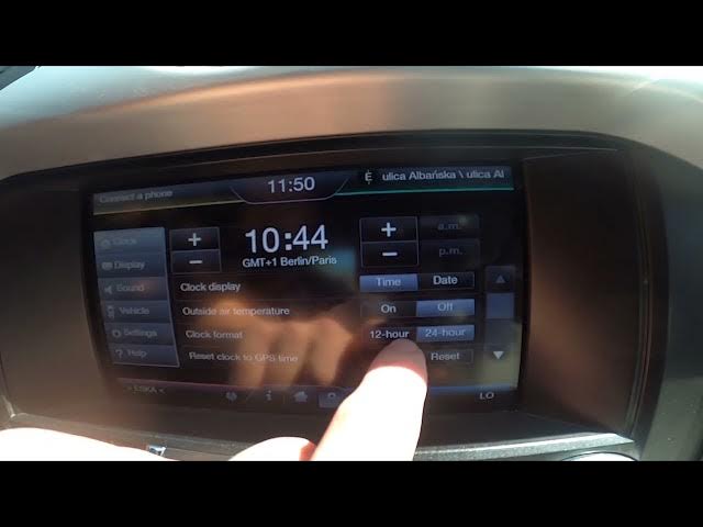 Video thumbnail for How to Manage Date and Time Settings in Ford Mustang VI ( 2014 – now )