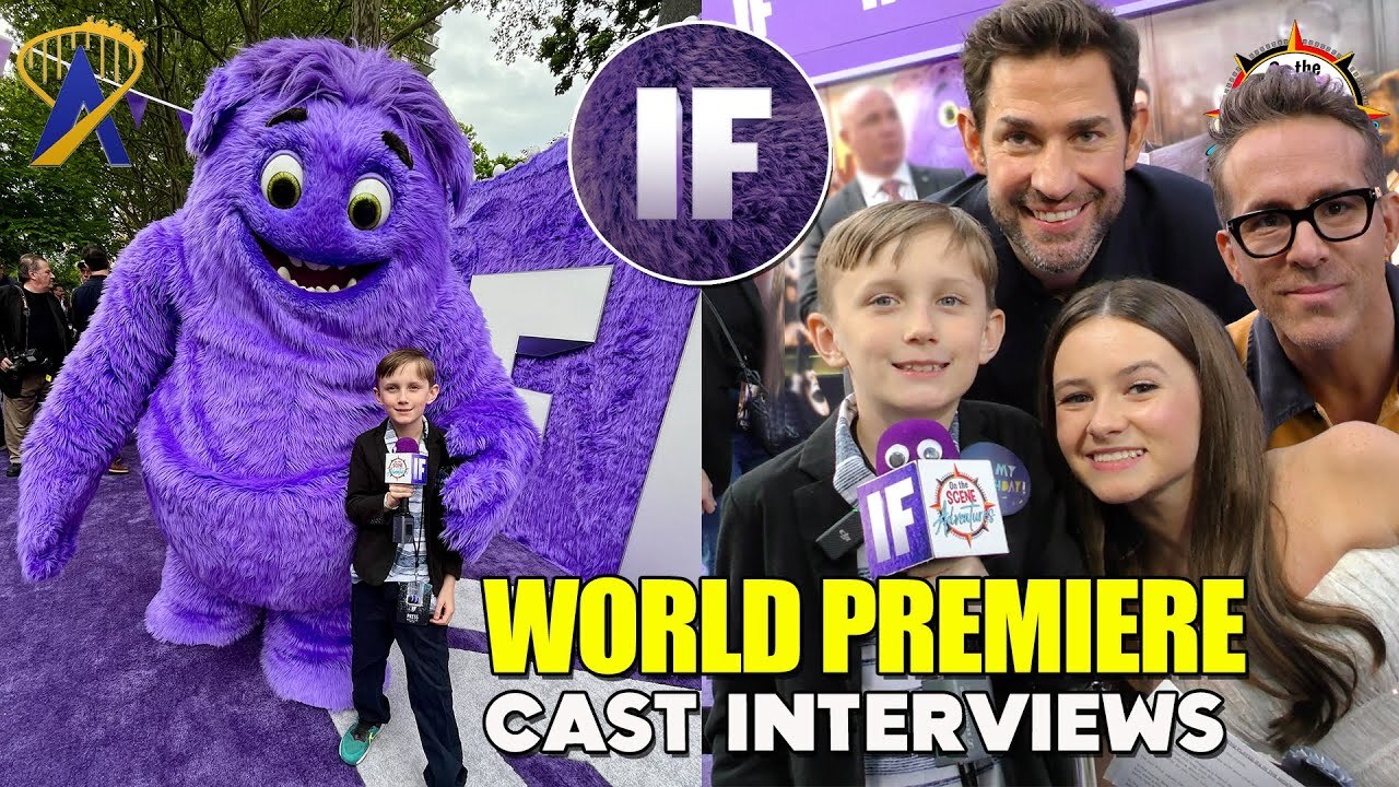 Video thumbnail for Red Carpet Premiere of IF with Ryan Reynolds, John Krasinksi, and more!