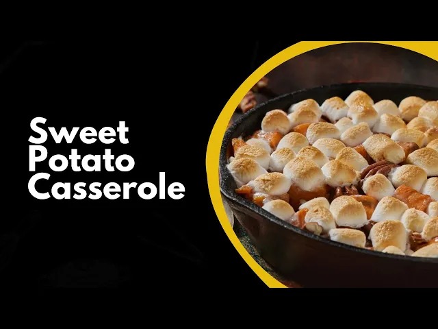 'Video thumbnail for Food Wishes Sweet Potato Casserole: A Delicious Twist on Tradition'
