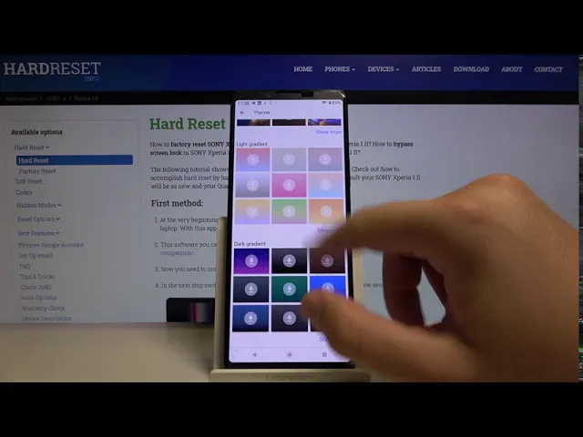 Video thumbnail for How to Change Keyboard Theme on SONY Xperia 1 II – Keyboard Settings