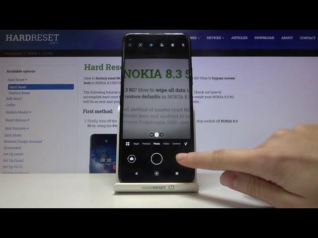 Video thumbnail for How to Take Motion Picture in NOKIA 8.3 – Make Picture Move!