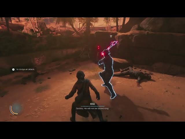 Video thumbnail for Unknown 9: The Awakening - Chapter 1 Richat Structure: Reika Steps Into Gunner Cutscene | Gameplay