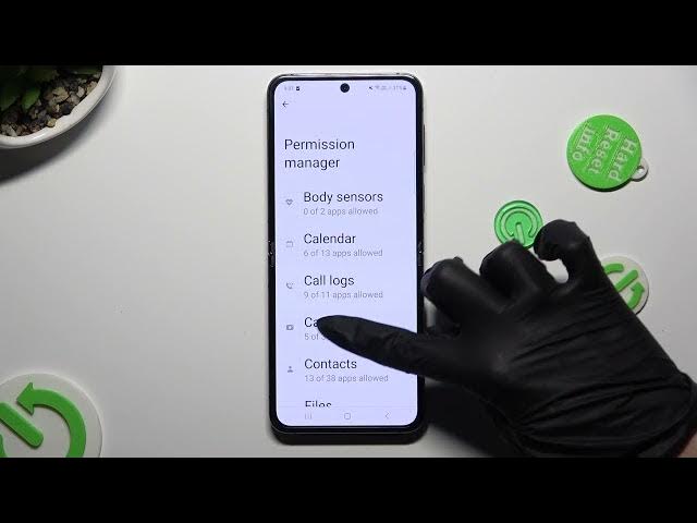 Video thumbnail for How to Change App Permissions in SAMSUNG Galaxy Flip5 – Find Permissions Section