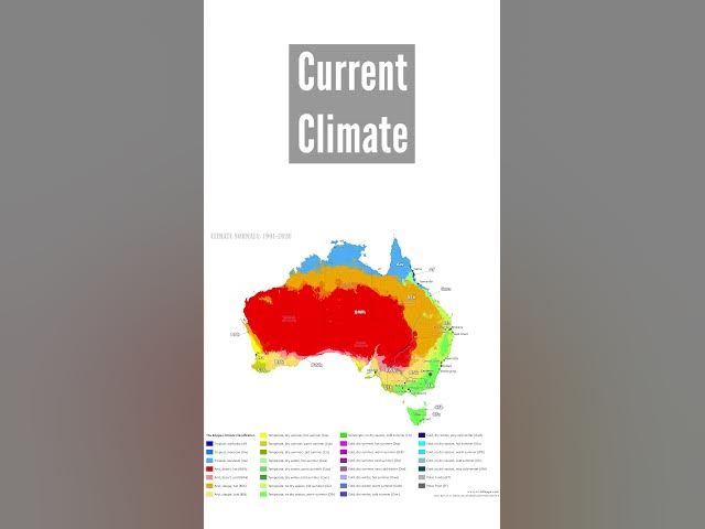 Video thumbnail for Australia's Desert Expanding Toward Cities 1930-2099
