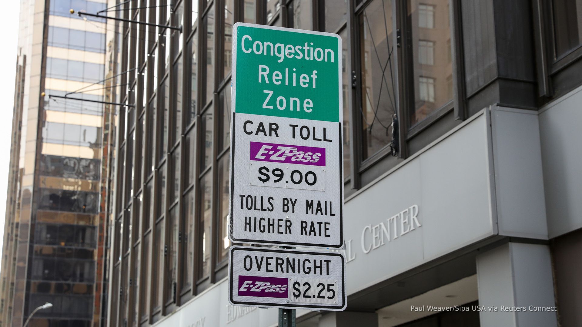 Video thumbnail for NYC continues congestion pricing toll despite federal deadline to suspend it