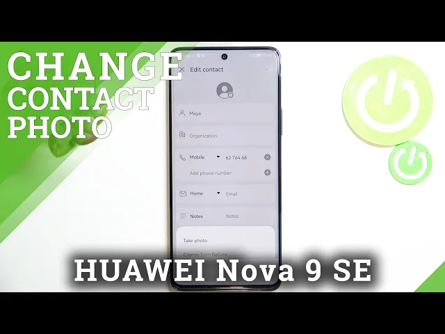 Video thumbnail for How to Add Photo to Contact in HUAWEI Nova 9 SE - Add Picture to Contact