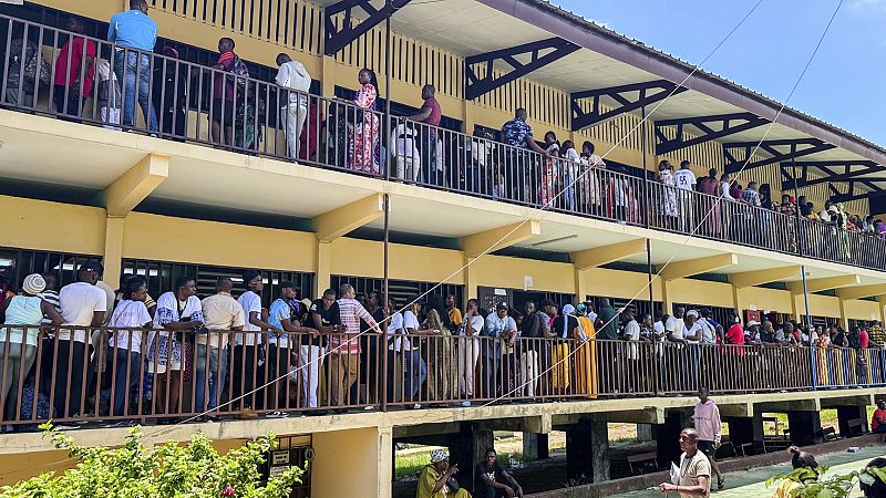 'Video thumbnail for Voting gets underway in Gabon's local and legislative elections'