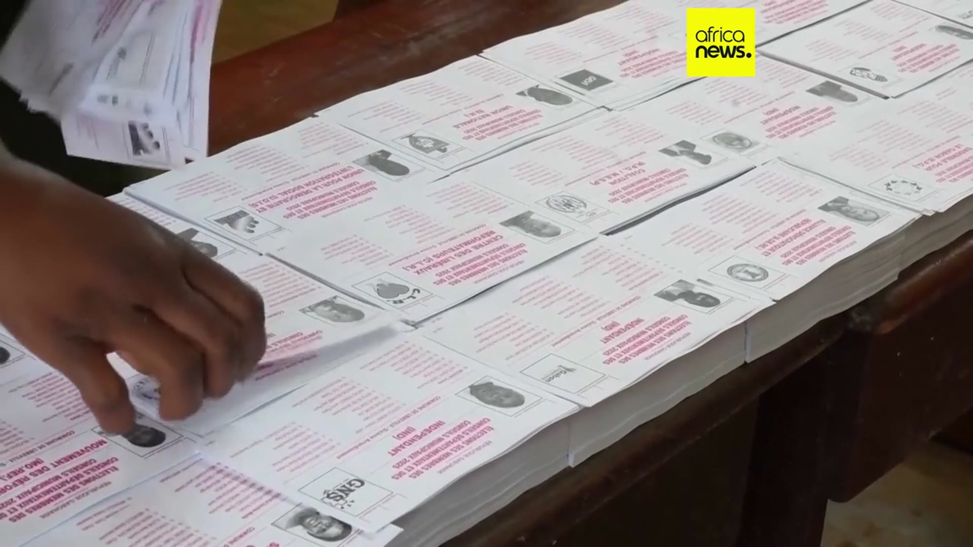 'Video thumbnail for Voting gets underway in Gabon's local and legislative elections'