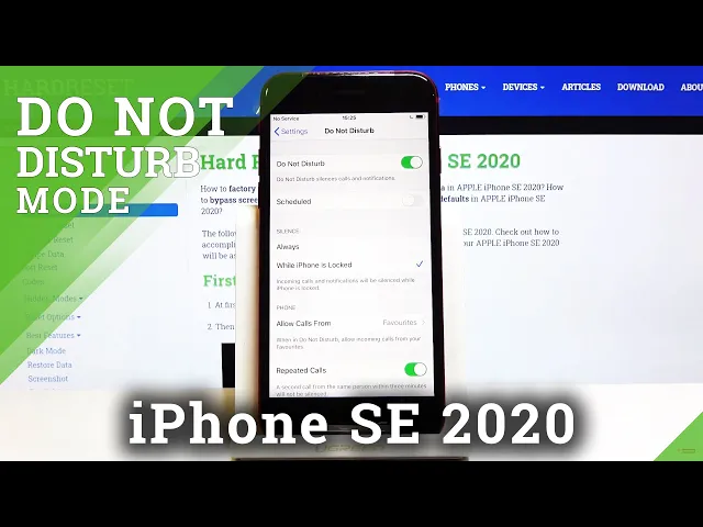 Video thumbnail for How to Activate DND Mode in iPhone SE 2020 – Silent Mode