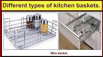 'Video thumbnail for Different types of kitchen baskets.'
