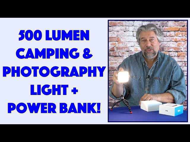 Video thumbnail for Wuben F5 Power Bank Camping Light -- UNBOXING & REVIEW