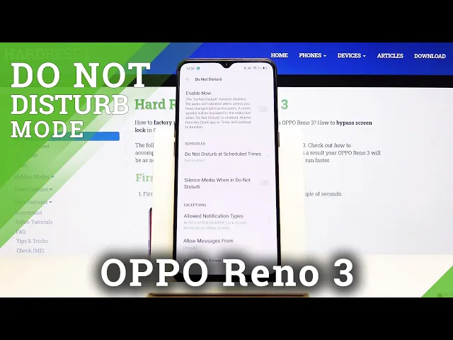 Video thumbnail for How to Enable DND Mode in OPPO Reno 3 – Activate Do Not Disturb Mode