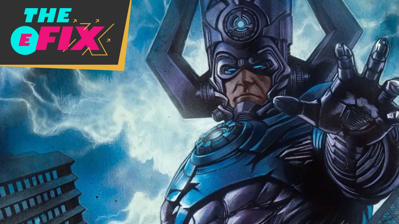 Video thumbnail for Marvel Teases Fantastic Four's Galactus With Tiny Promo Art - IGN The Fix: Entertainment