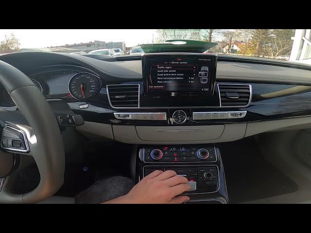 Video thumbnail for How to Manage Traffic Sign Assistant Warning in AUDI A8 D4 ( 2010 – 2017 )
