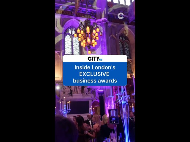Video thumbnail for Take a look inside the City AM Awards at London’s historic Guildhall.