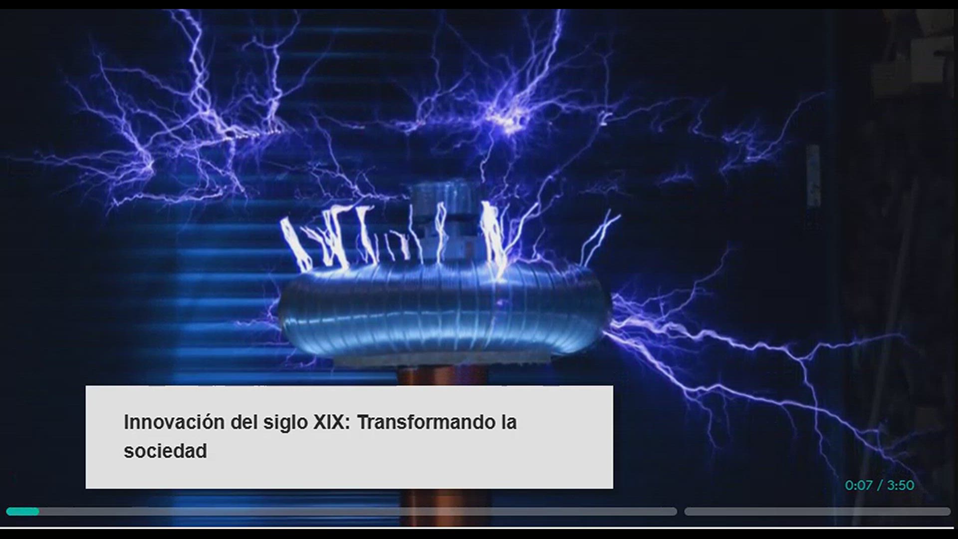 'Video thumbnail for La electricidad en el siglo XIX: Innovación, miedos y la Guerra de las Corrientes'