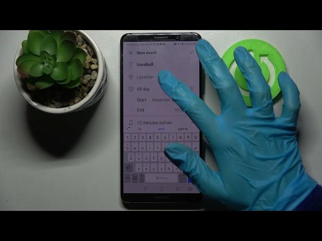 Video thumbnail for How to Add Event to Calendar in HUAWEI MATE 10 PRO - Customize Calendar Reminder