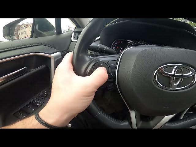 Video thumbnail for How to Navigate Through the Speedometer Display Toyota RAV4 V ( 2018 – now )