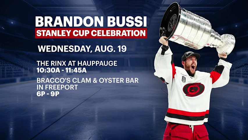 Video thumbnail for NHL’s Brandon Bussi to bring Stanley Cup to Long Island next week