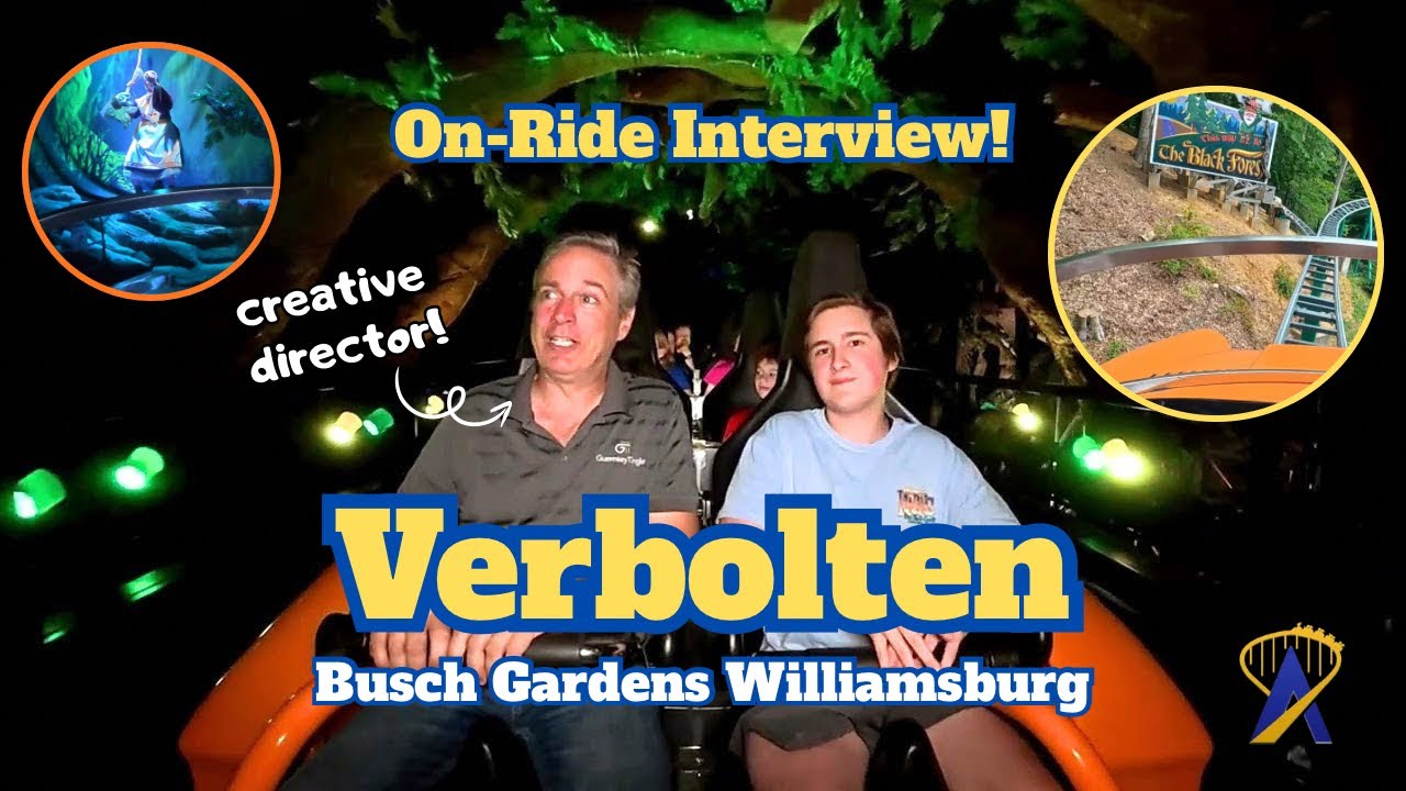 Video thumbnail for Verbolten On-Ride Interview With Creative Director - Busch Gardens Williamsburg